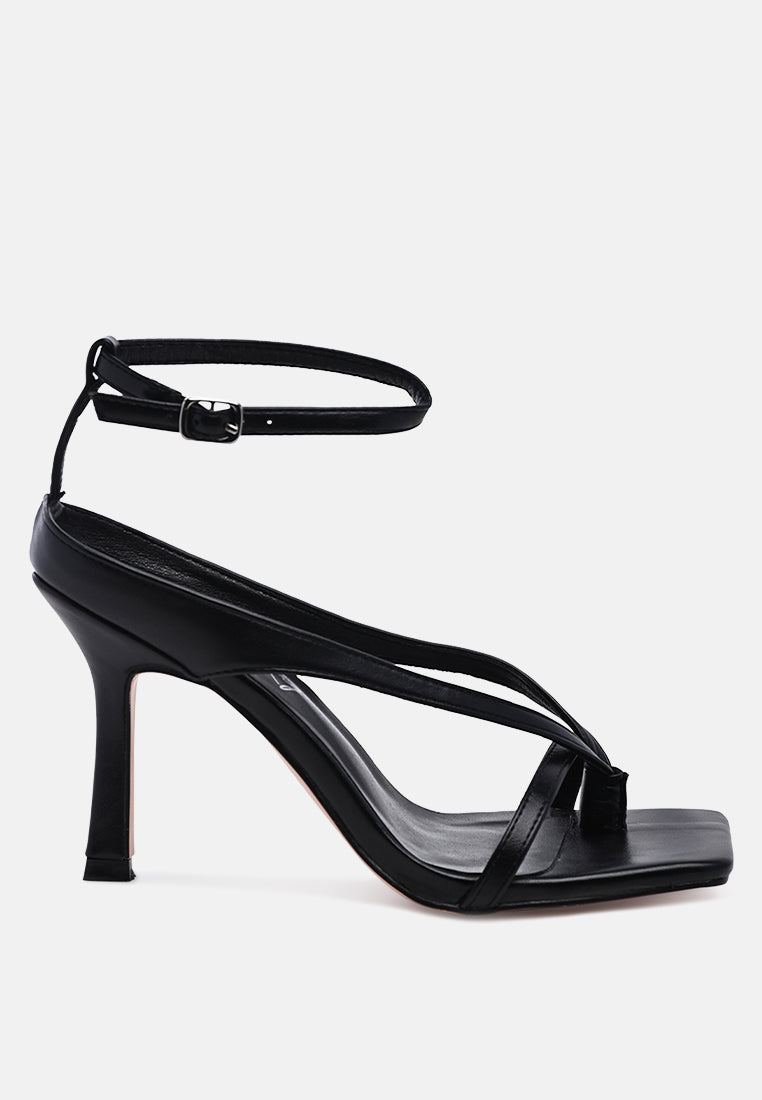 marcia stiletto sling-back sandals#color_black