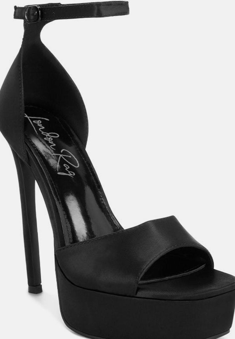 marshis towering platform heel sandals by ruw#color_black-satin