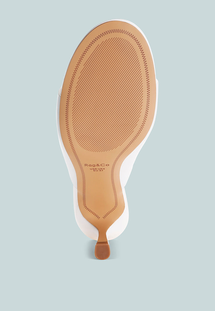 maude slip on kitten heels#color_white Genuine Leather