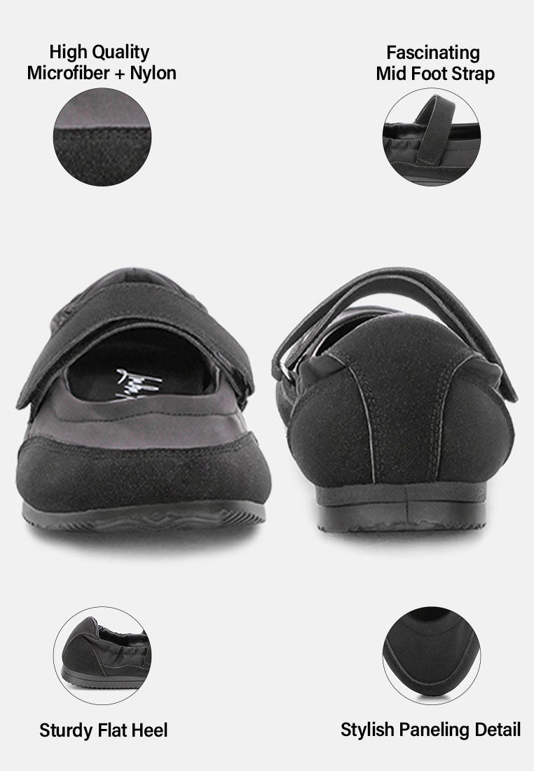 zapatillas mayana con tira velcro flexible#color_negro