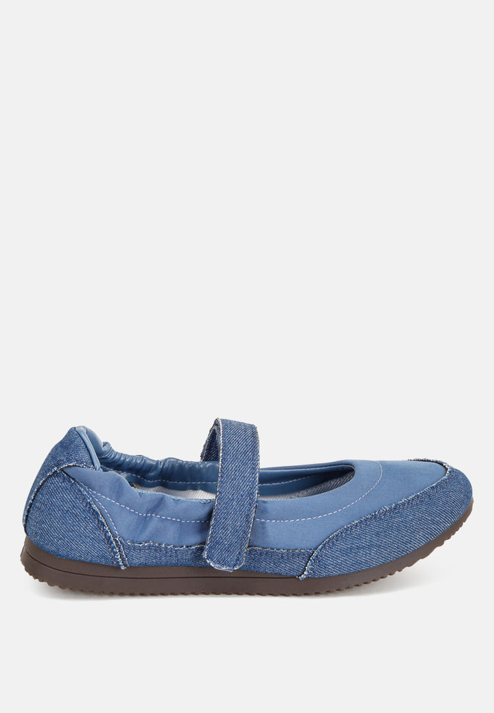 zapatillas mayana con tira velcro flexible#color_azul-denim
