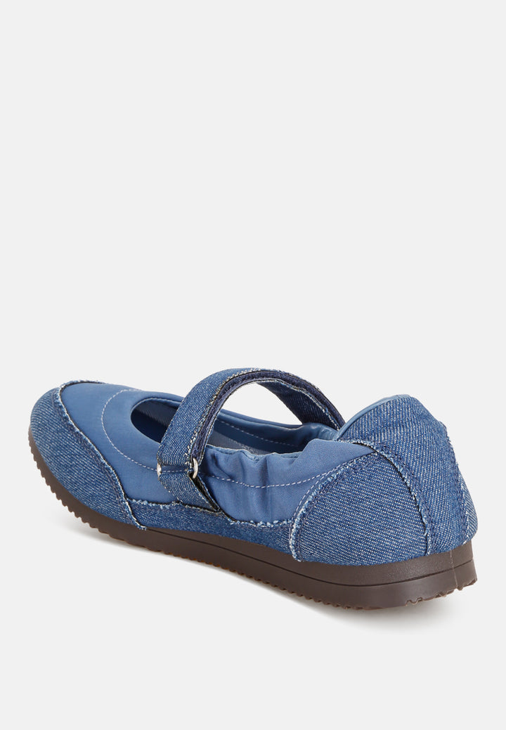 zapatillas mayana con tira velcro flexible#color_azul-denim