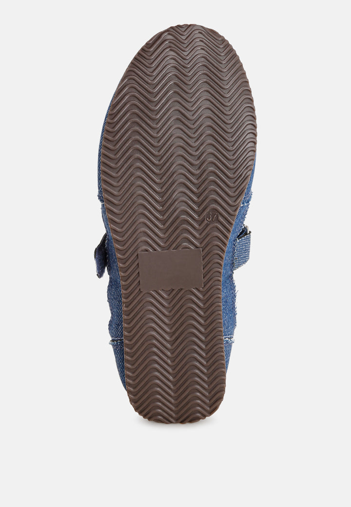 zapatillas mayana con tira velcro flexible#color_azul-denim