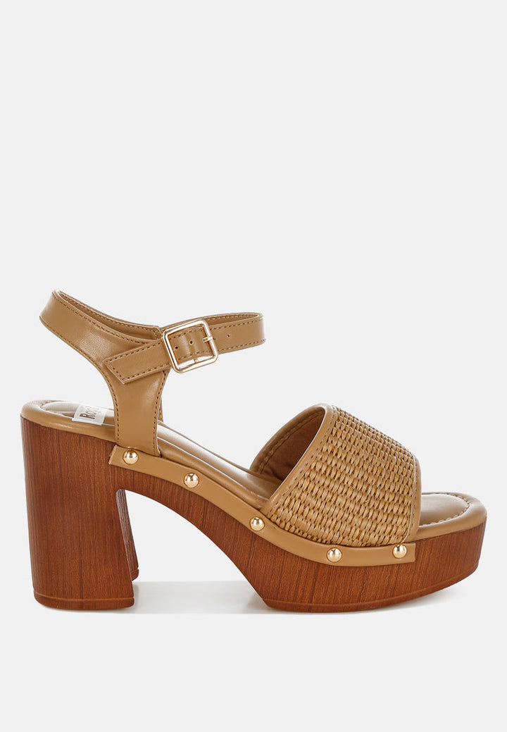 mazaro raffia chunky sandals#color_natural