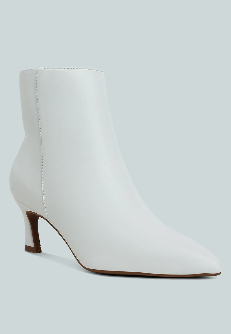 migelo faux leather ankle boots#color_white