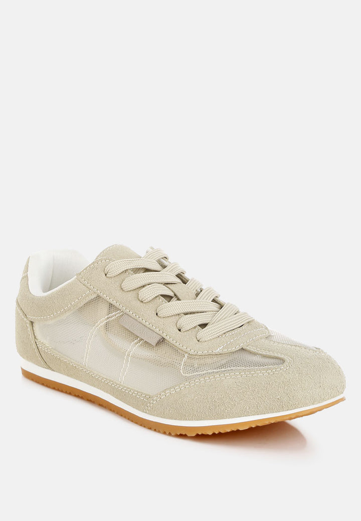 Zapatillas milon de microfibra y malla#color_beige