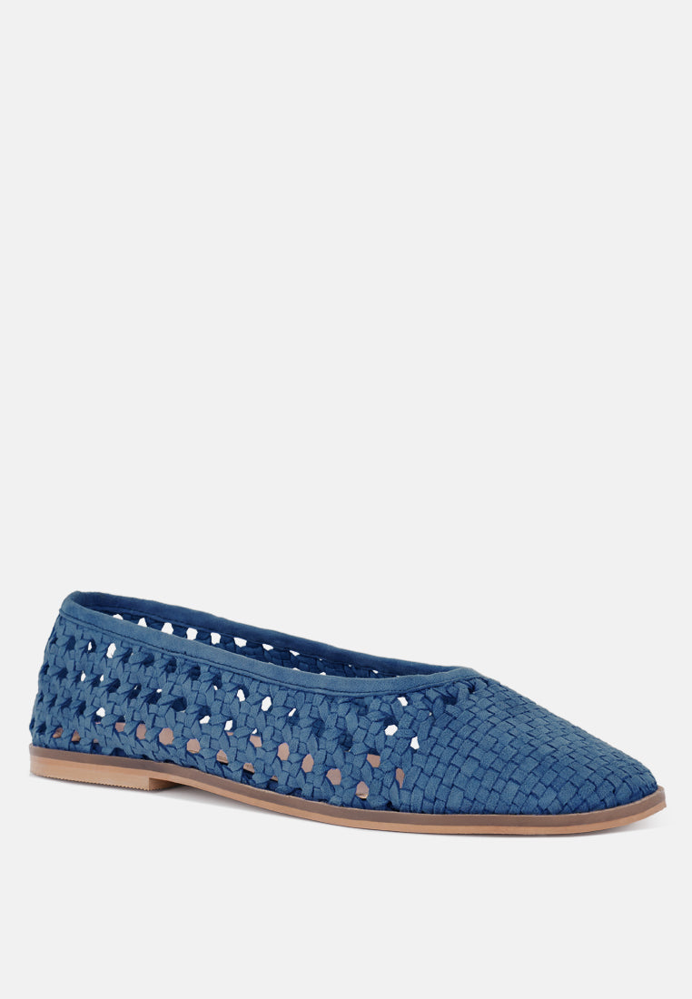 Zapatos planos de piel de ante suave hechos a mano miyako#color_blue