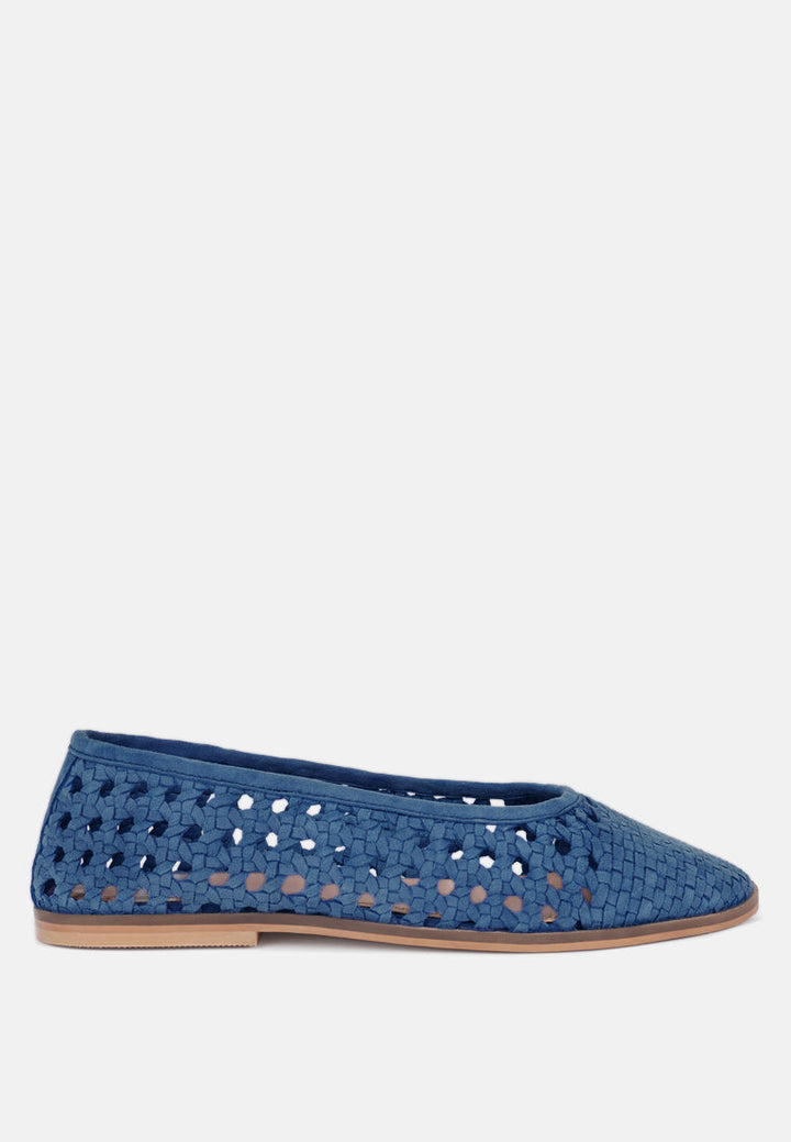 Zapatos planos de piel de ante suave hechos a mano miyako#color_blue