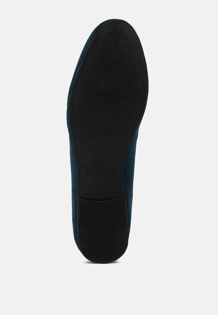 mon bebe formal bit loafers#color_navy