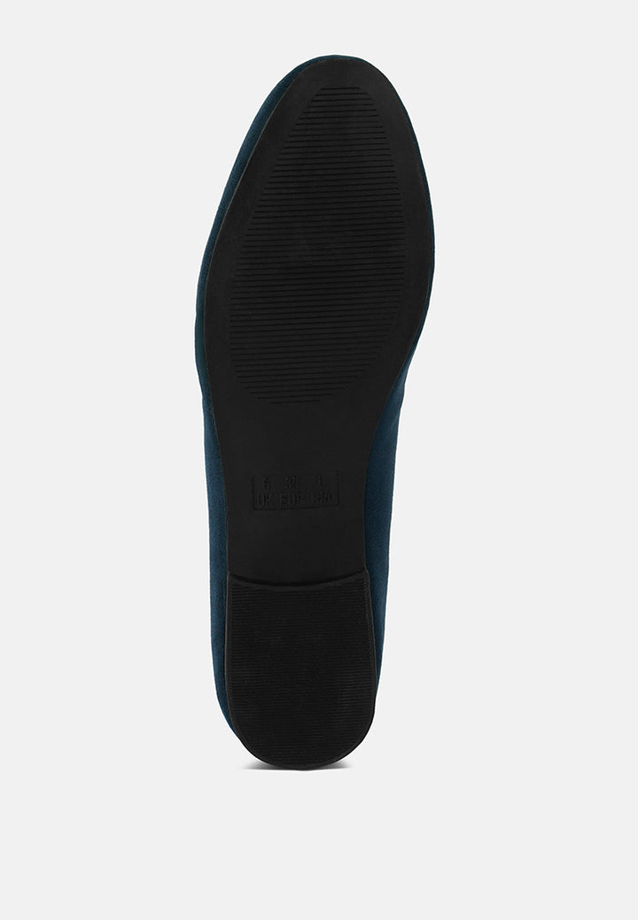 mon bebe formal bit loafers#color_navy