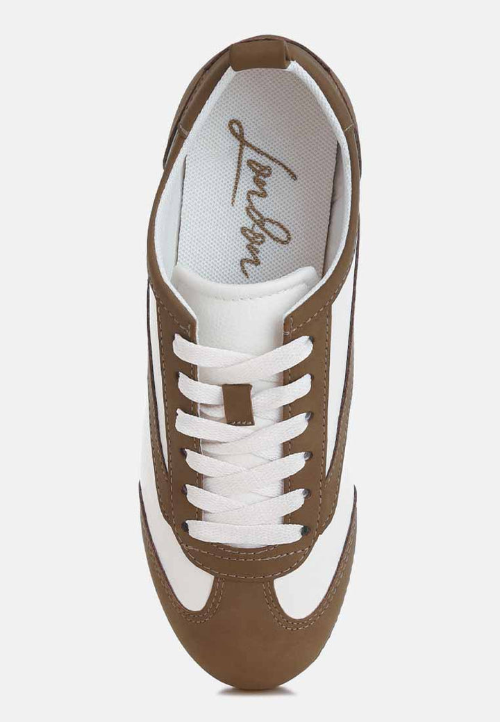 moomba lace up sneakers#color_tan