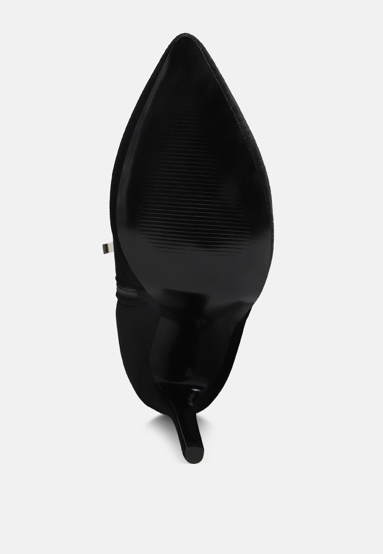 Bota niña nat love terciopelo vaca#color_negro
