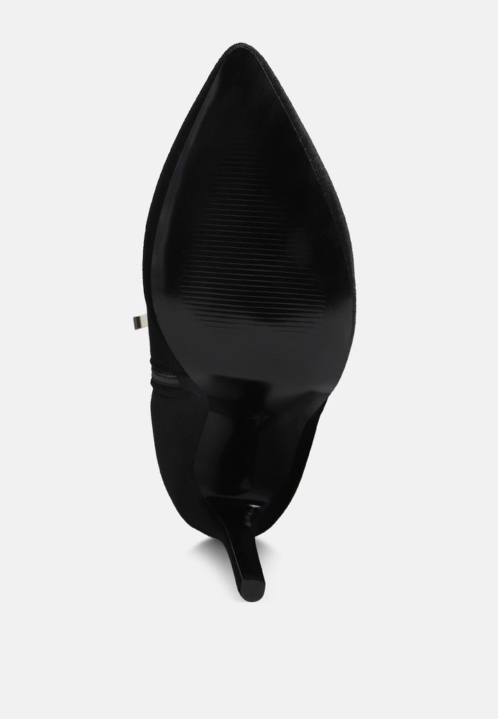 Bota niña nat love terciopelo vaca#color_negro