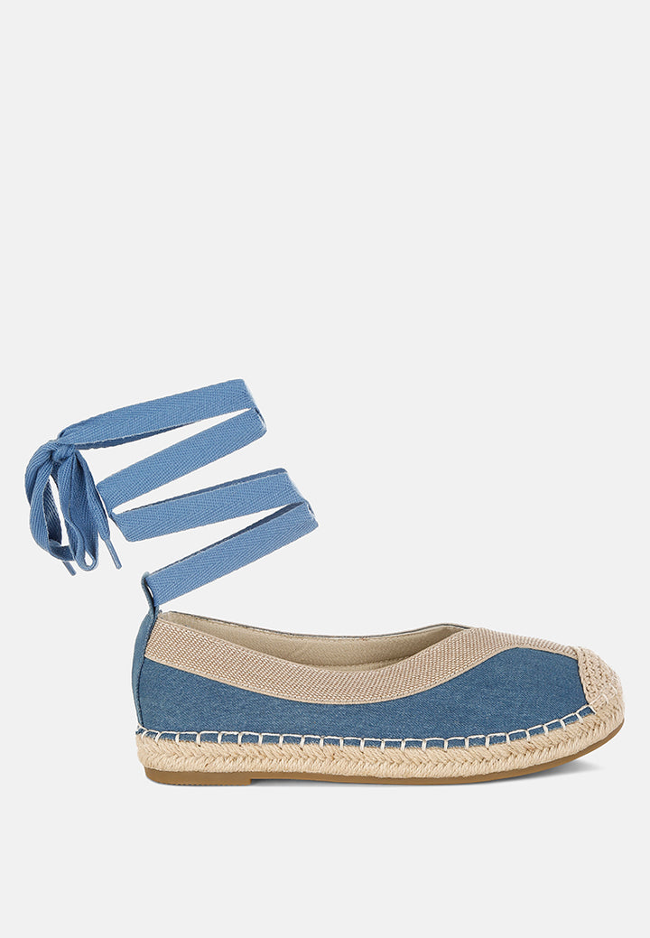 nalya detachable lace up espadrille sandals by ruw#color_denim