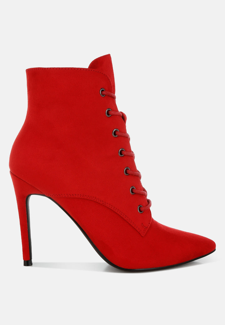 nesta stiletto heel lace up boots#color_red