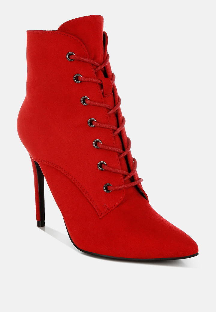 nesta stiletto heel lace up boots#color_red