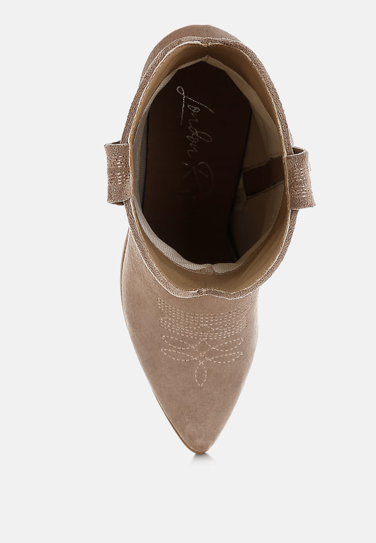 nigel cut out detail cowboy boots by ft#color_taupe