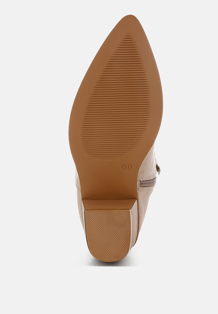nigel cut out detail cowboy boots by ft#color_taupe