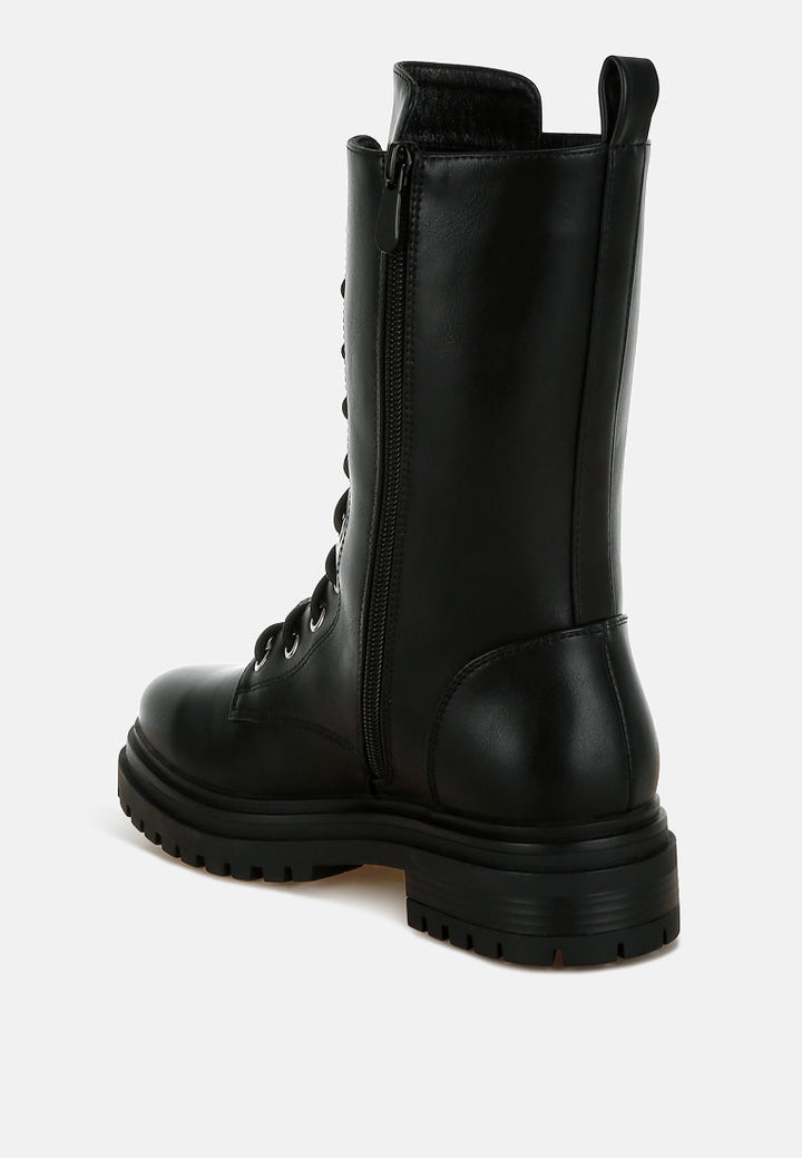 rhinestone jewelled chunky boots by mode#color_black