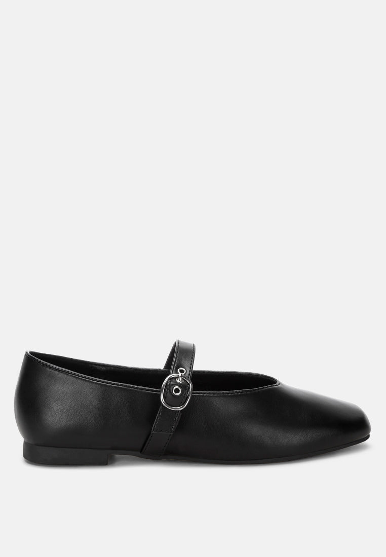 ninily mary jane flat ballerinas#color_black