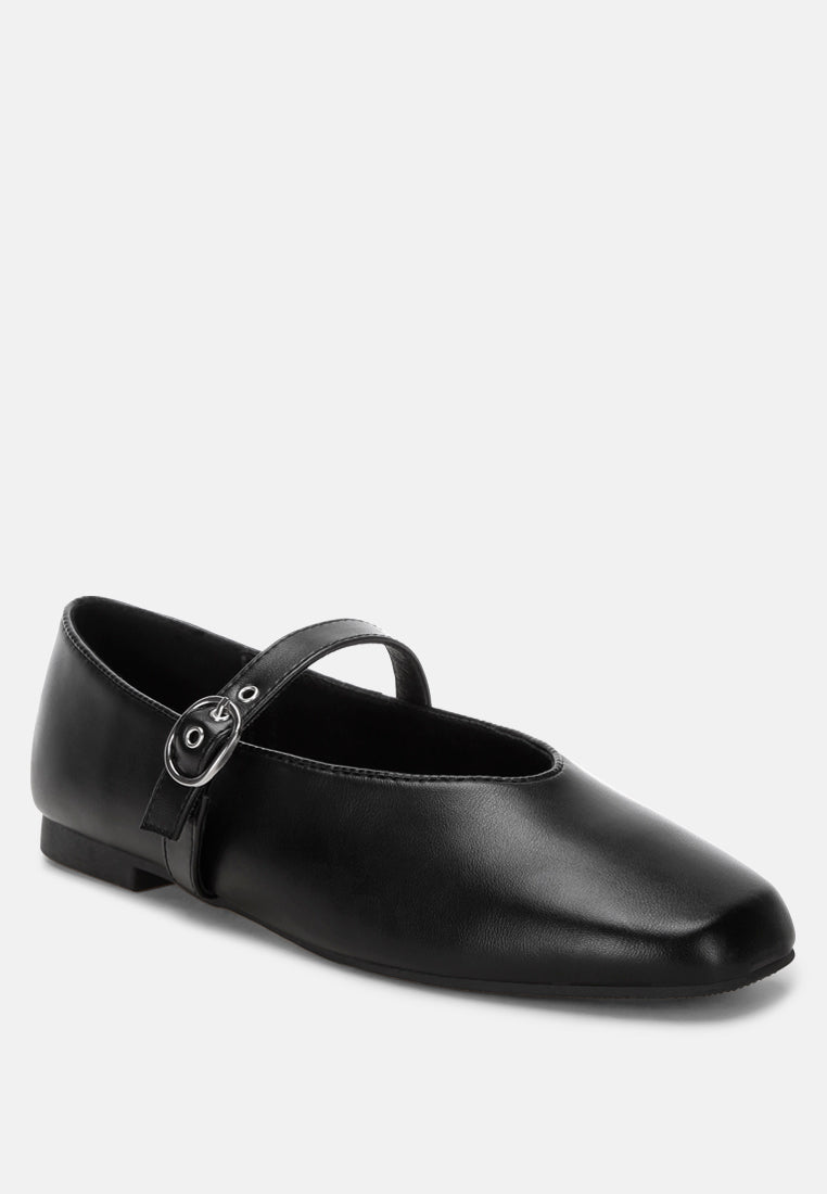 ninily mary jane flat ballerinas#color_black
