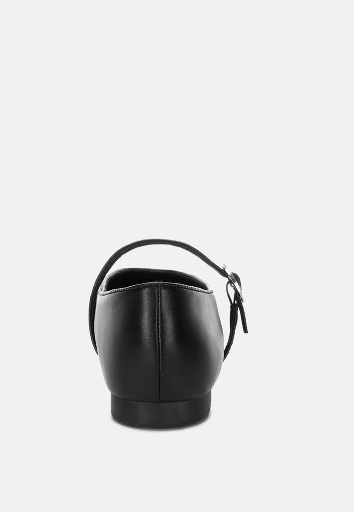 ninily mary jane flat ballerinas#color_black