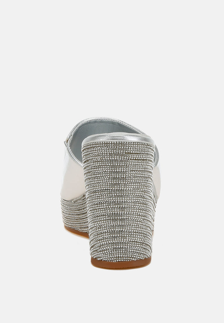wedge heel peep toe sandals by ruw#color_silver