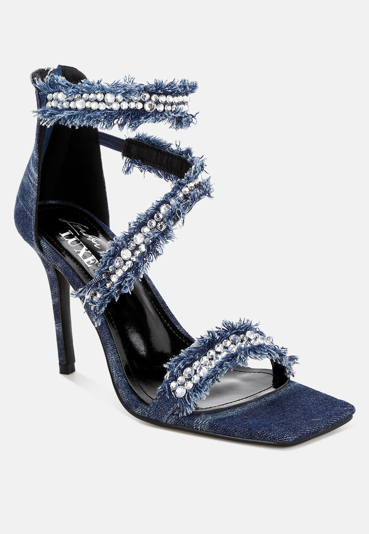 nolita diamante embellished denim stiletto heels#color_denim