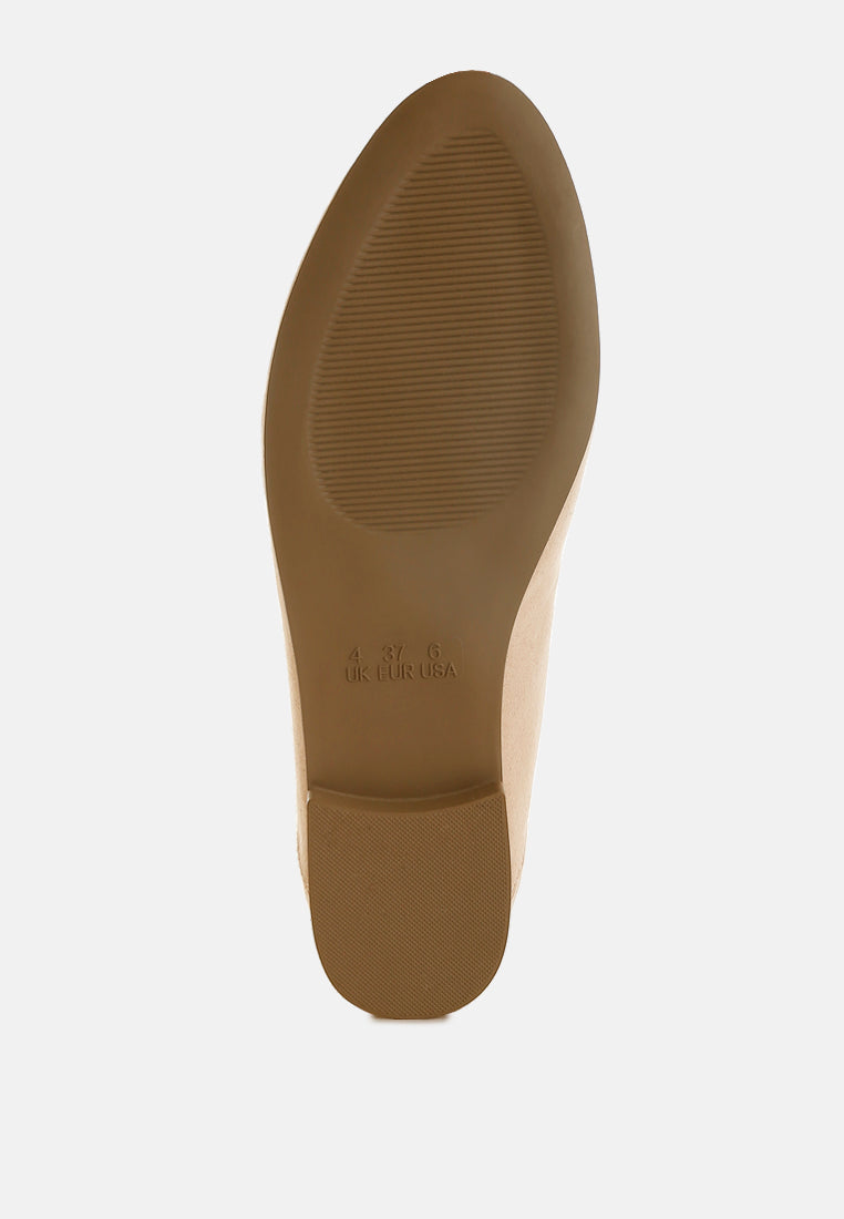 noltas horsebit embellished flat loafers by ft#color_beige
