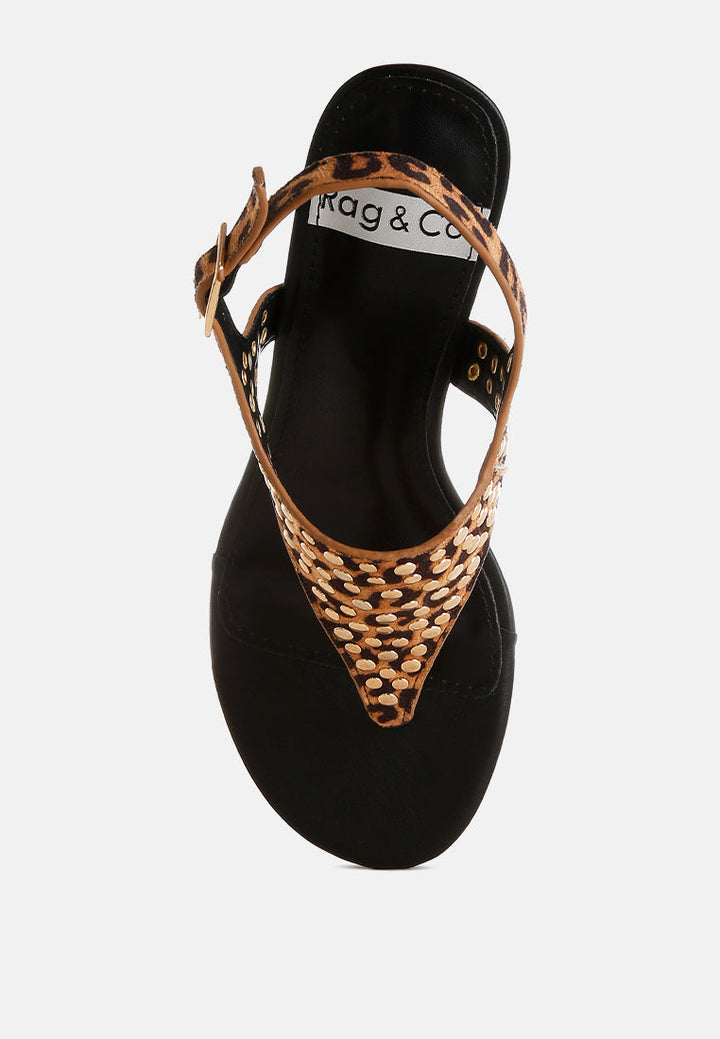 cuñas con tachuelas y estampado de leopardo oidah#color_leopard