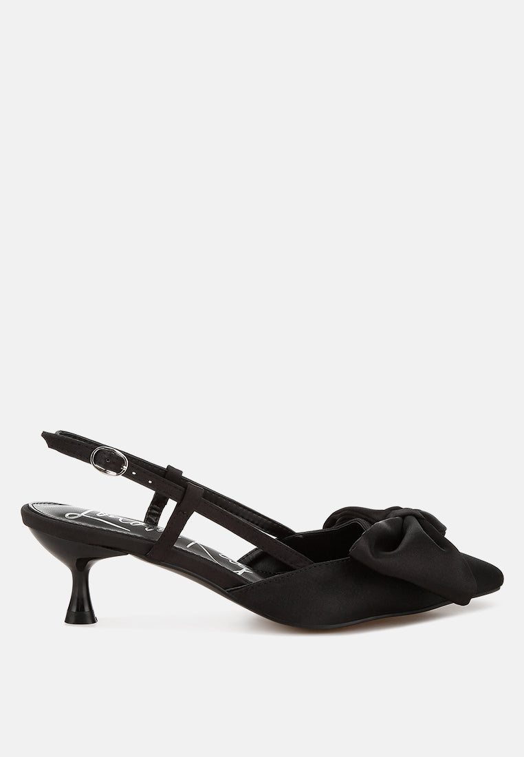 satin bow slingback sandals by rag#color_black