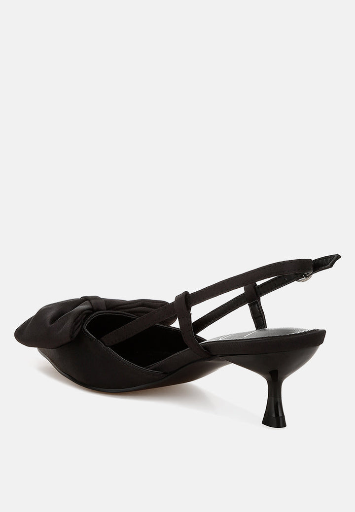 satin bow slingback sandals by rag#color_black