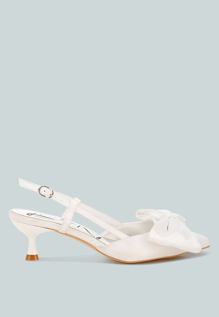 satin bow slingback sandals by ruw#color_white