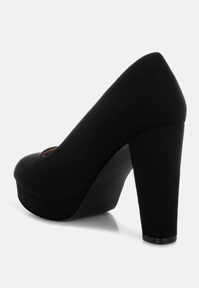 olanta block heel pumps#color_black