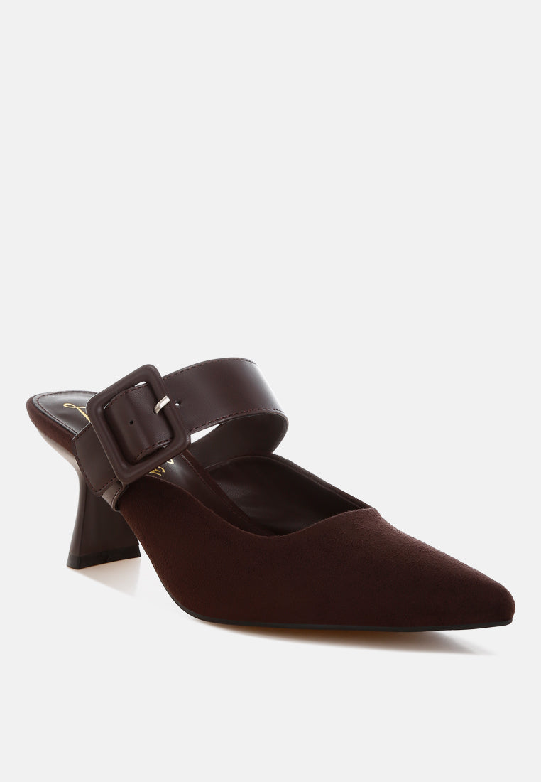 onagra microfiber pointy slip-on mules#color_brown