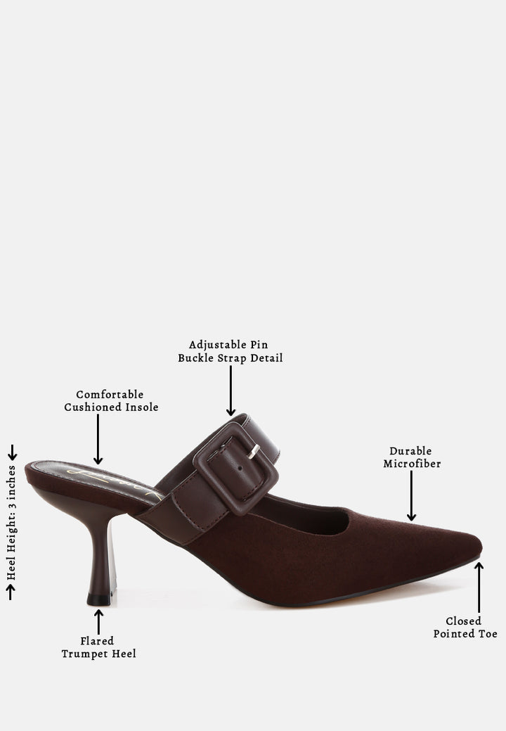 onagra microfiber pointy slip-on mules#color_brown