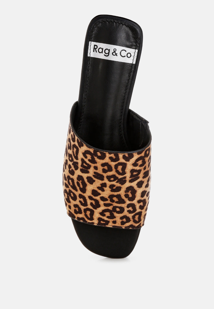 panthera leopard print slider flats#color_leopard