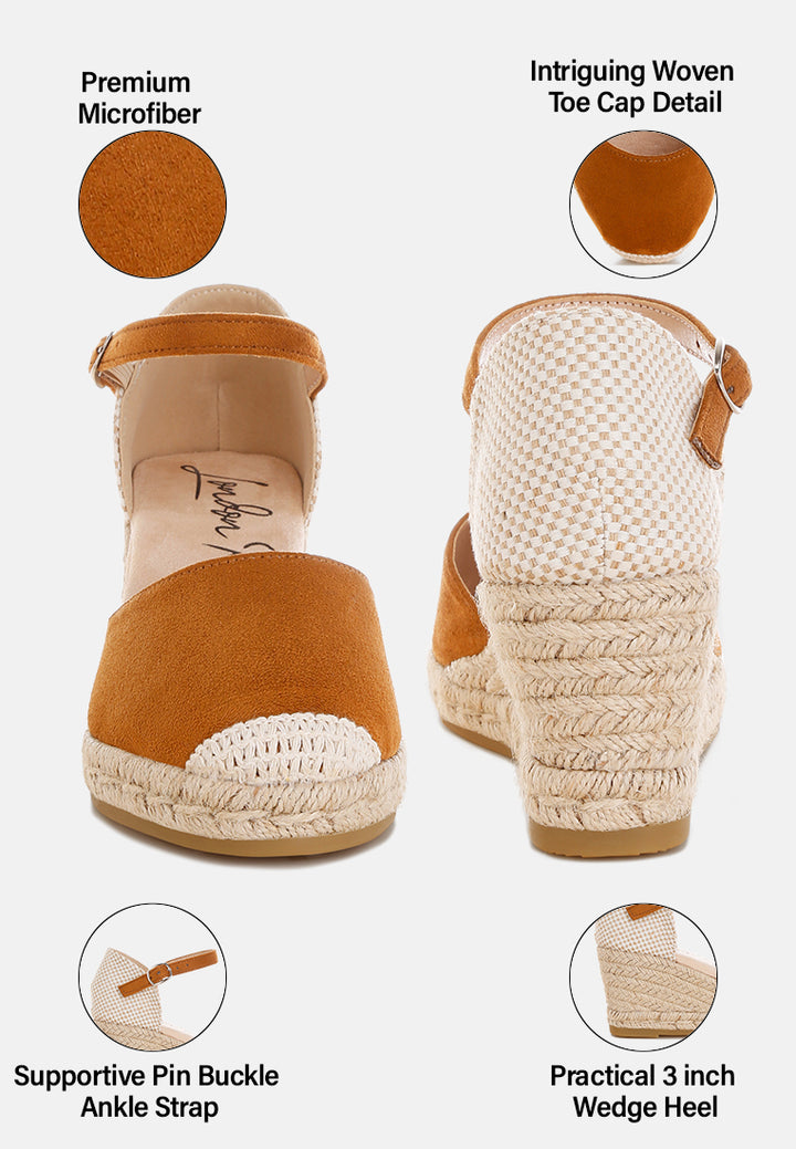 rosene microfiber espadrilles sandals#color_tan