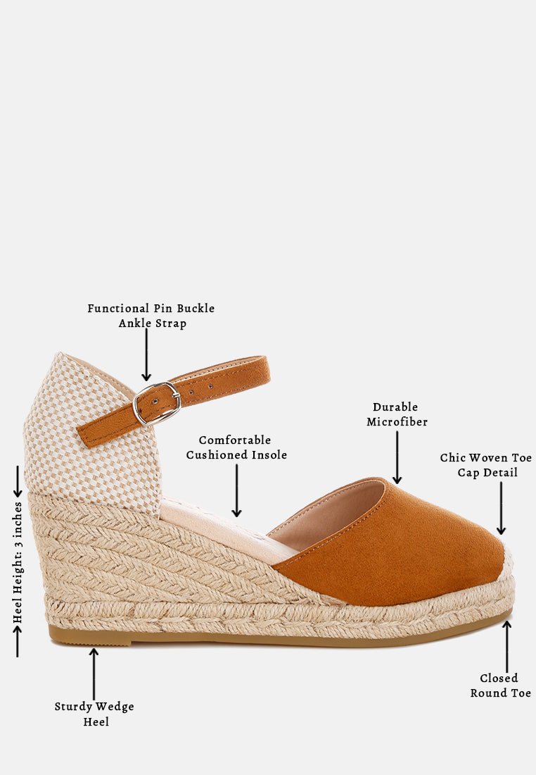 rosene microfiber espadrilles sandals#color_tan