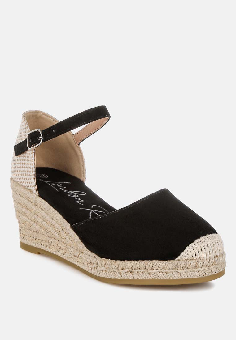 rosene microfiber espadrilles sandals#color_black