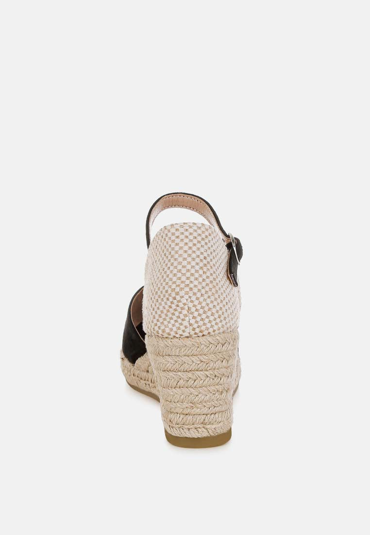 rosene microfiber espadrilles sandals#color_black