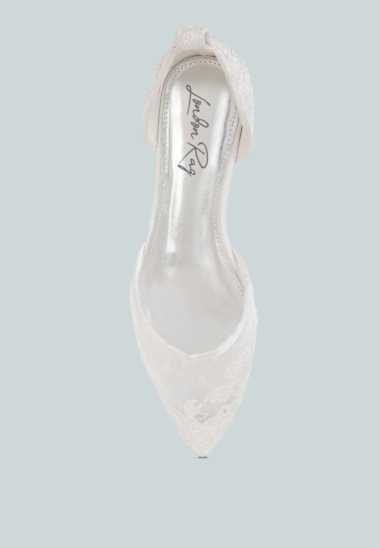 pearl & rhinestone strap flat sandals by mode#color_white