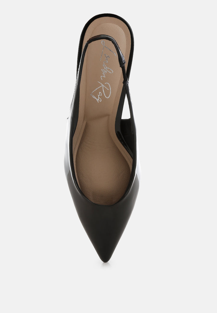 sandal slingback hak kucing dengan mode#color_black