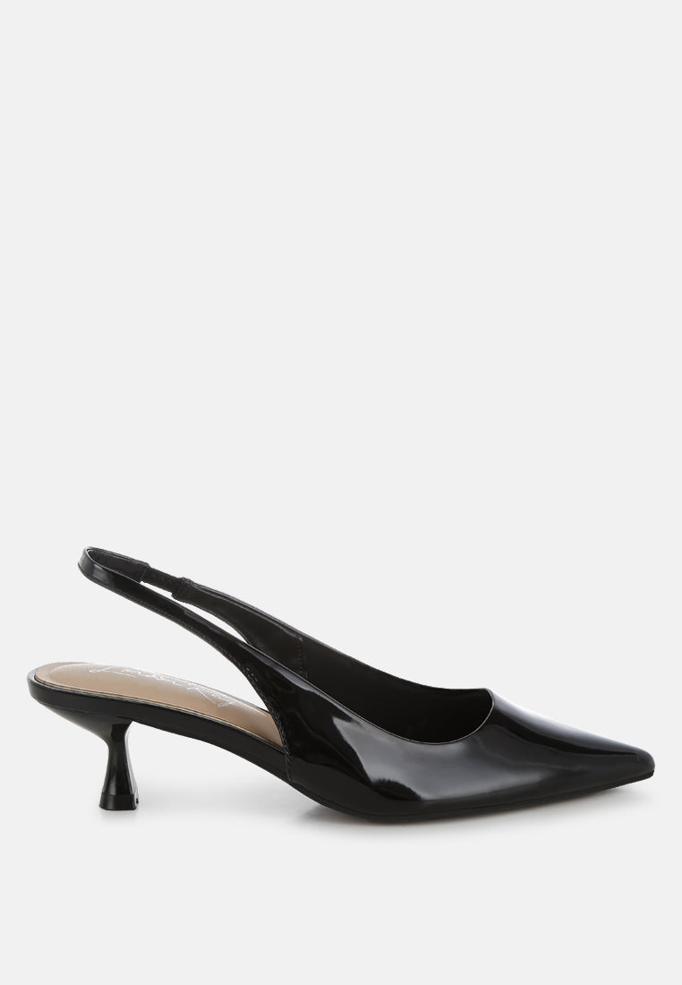 sandal slingback hak kucing dengan mode#color_black