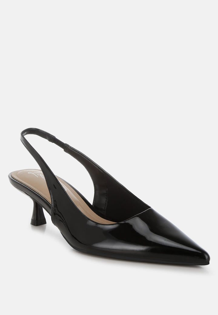 sandal slingback hak kucing dengan mode#color_black