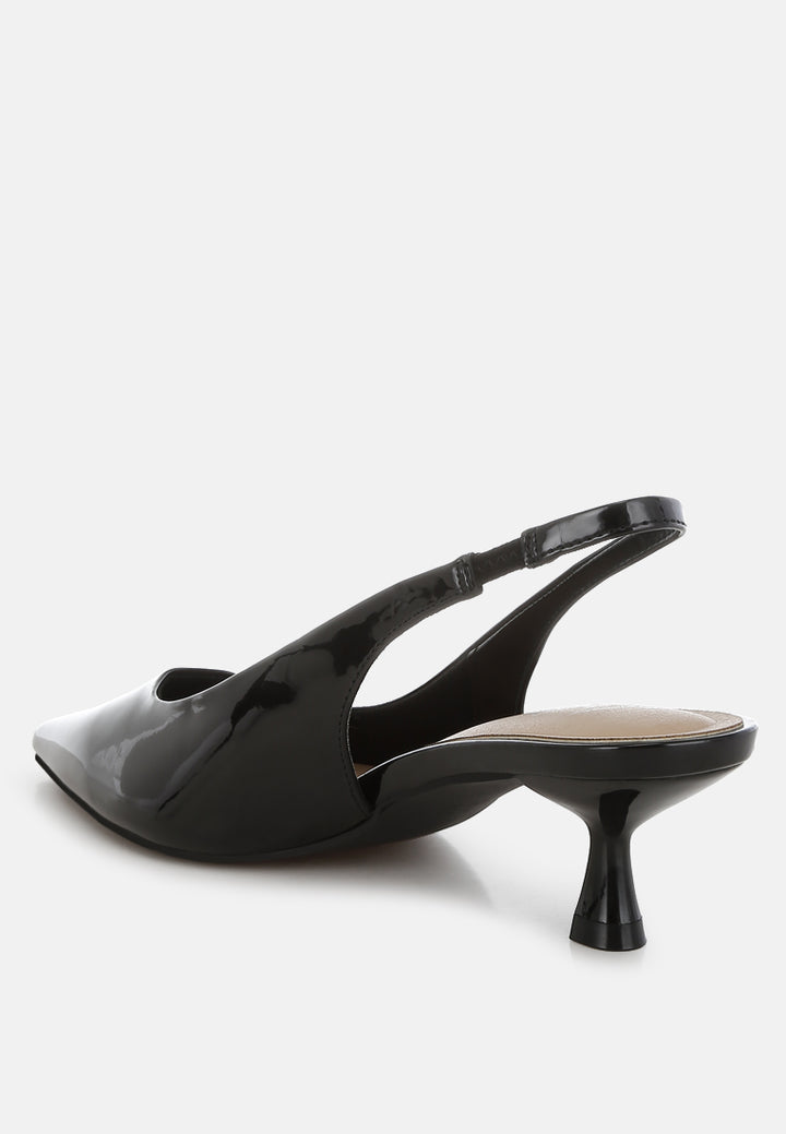 sandal slingback hak kucing dengan mode#color_black