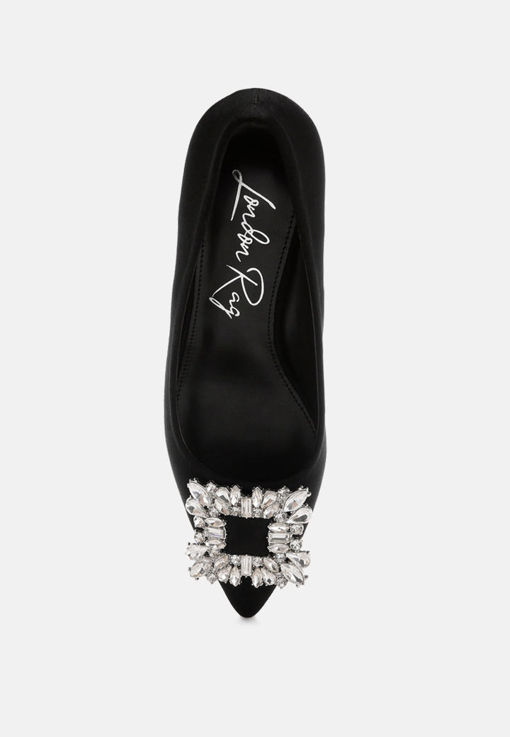 peyton brooch-embellished heel pumps#color_black-suede