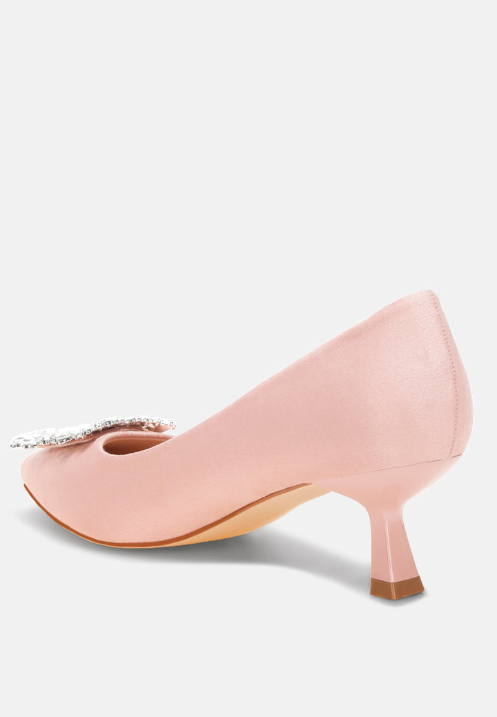 peyton brooch-embellished heel pumps#color_pink-suede