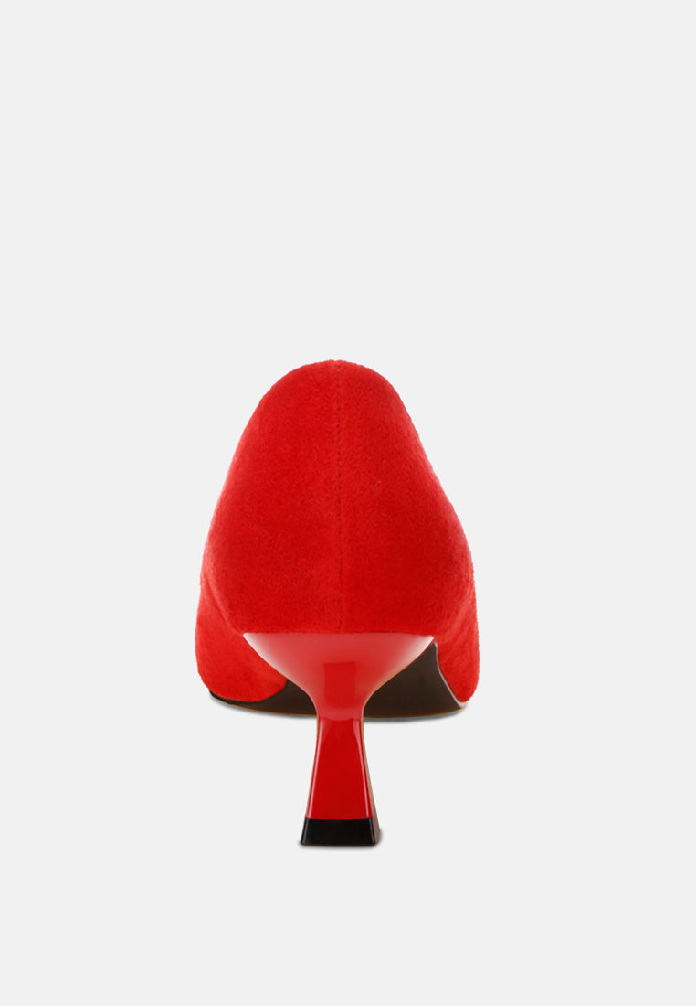 peyton brooch-embellished heel pumps#color_red-suede