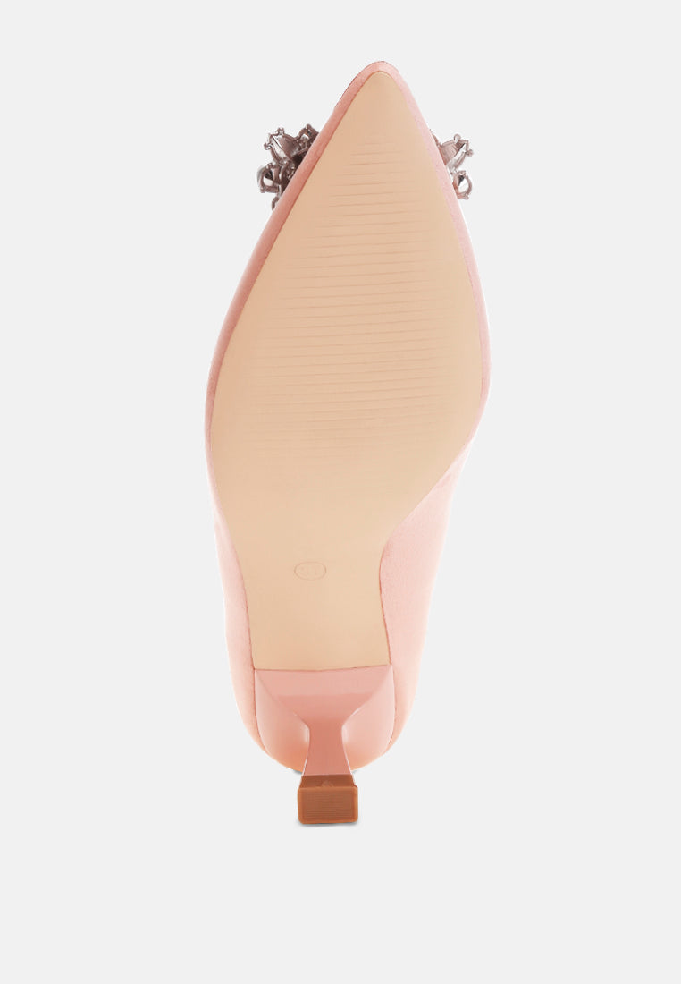 peyton brooch-embellished heel pumps#color_pink-suede